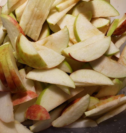 Dried Wild Apple Slices * Wild-Foraged Willamette River Feral Apples