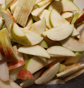 Dried Wild Apple Slices * Wild-Foraged Willamette River Feral Apples