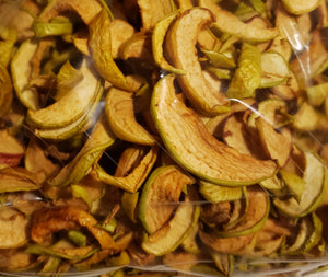 Dried Wild Apple Slices * Wild-Foraged Willamette River Feral Apples