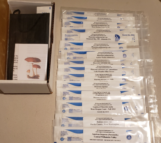 Gourmet Swab Library - 30 wild and domestic collections (60 pcs total)