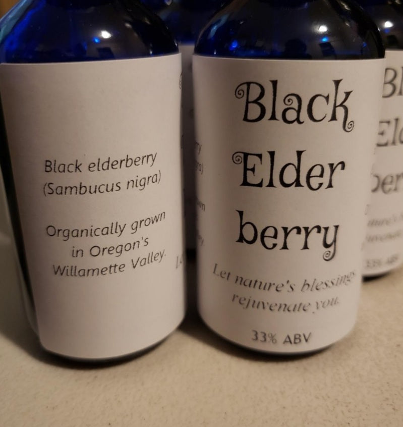 2oz Black Elderberry Tincture