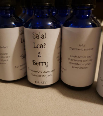 2oz Salal Leaf & Berry Tincture
